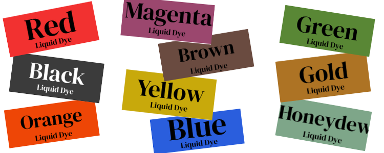 Complete Color Set of 10 (4 ounce bottles)