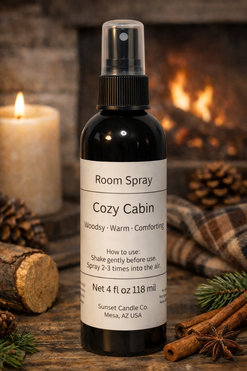 Cozy Cabin Room Spray