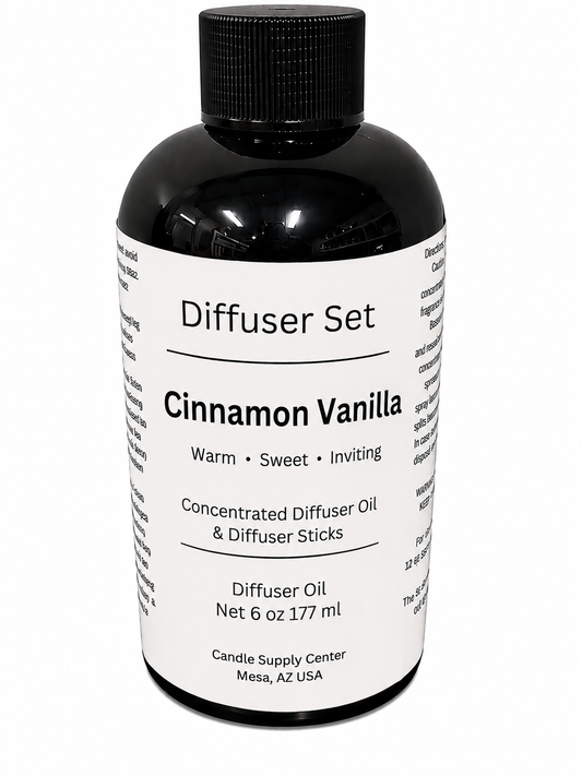 Cinnamon Vanilla Diffuser Set