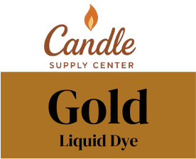 Gold Liquid Candle Color Dye