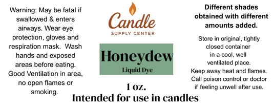 Honeydew Liquid Candle Color Dye