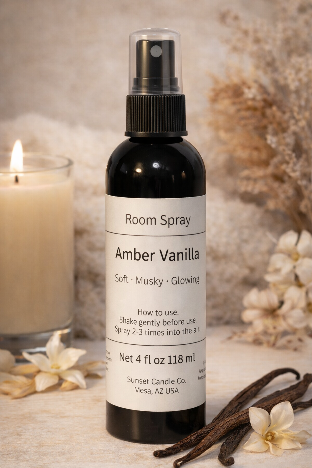 Amber Vanilla Room Spray