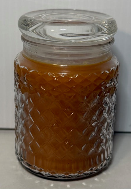 Amber Vanilla Scented Candle