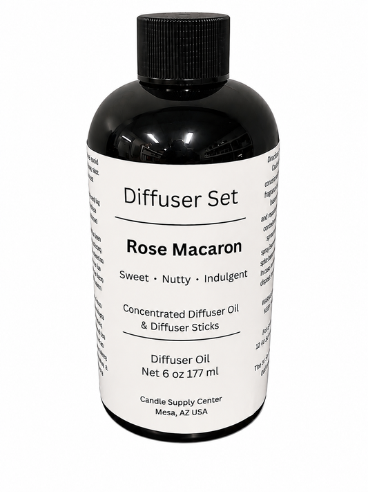 Rose Macaron Diffuser Set