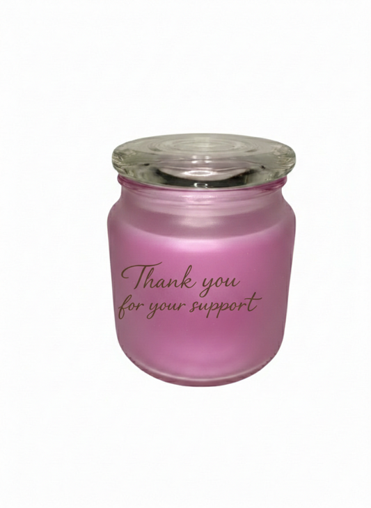 Rose Macaron Fundraiser Scented Candle
